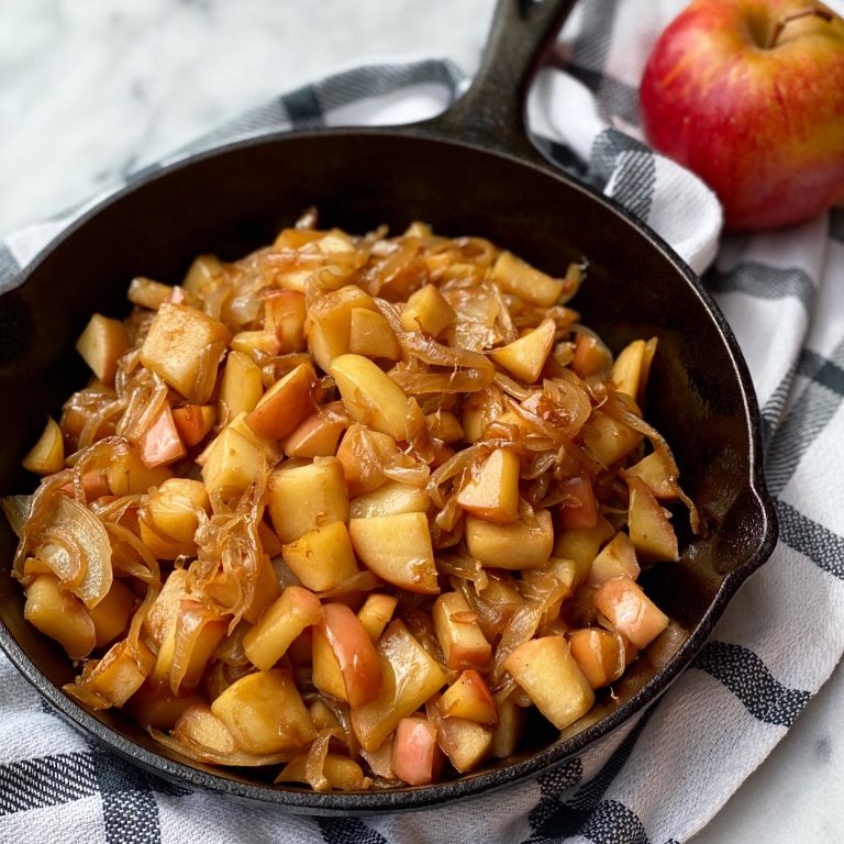 Apple & Caramelized Onions Chef Allie's Kitchen