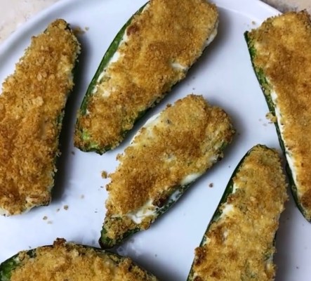 Amazingly Delicious Air Fried Jalapeño Poppers (Quick Video)