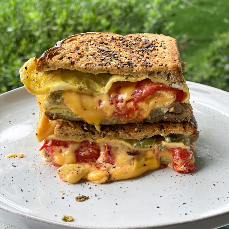 Sausage, Jalapeno, Egg & Cheese Breakfast Sandwich Chef Allie's Kitchen