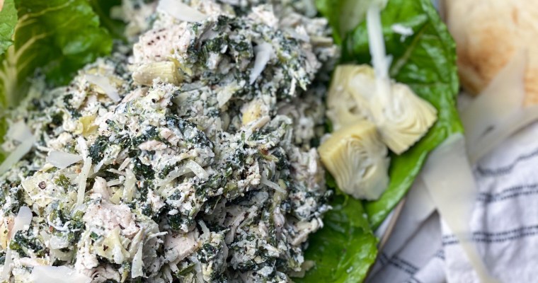 Spinach & Artichoke Chicken Salad
