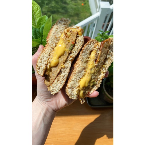 Chicken Patty Breakfast Sandwich Chef Allie's Kitchen