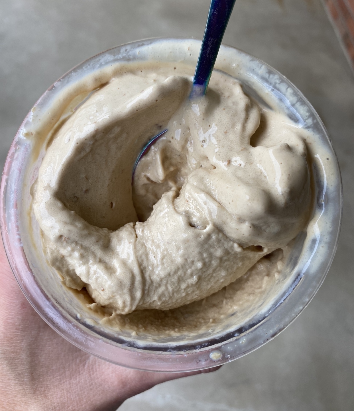 Caramel Espresso Crunch Protein Ice Cream