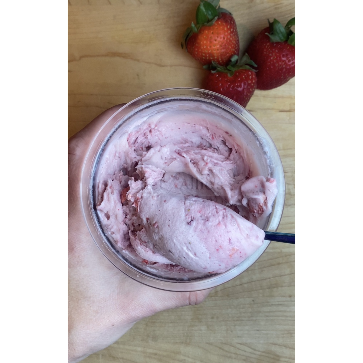 Strawberry Protein Ice Cream Chef Allie's Kitchen
