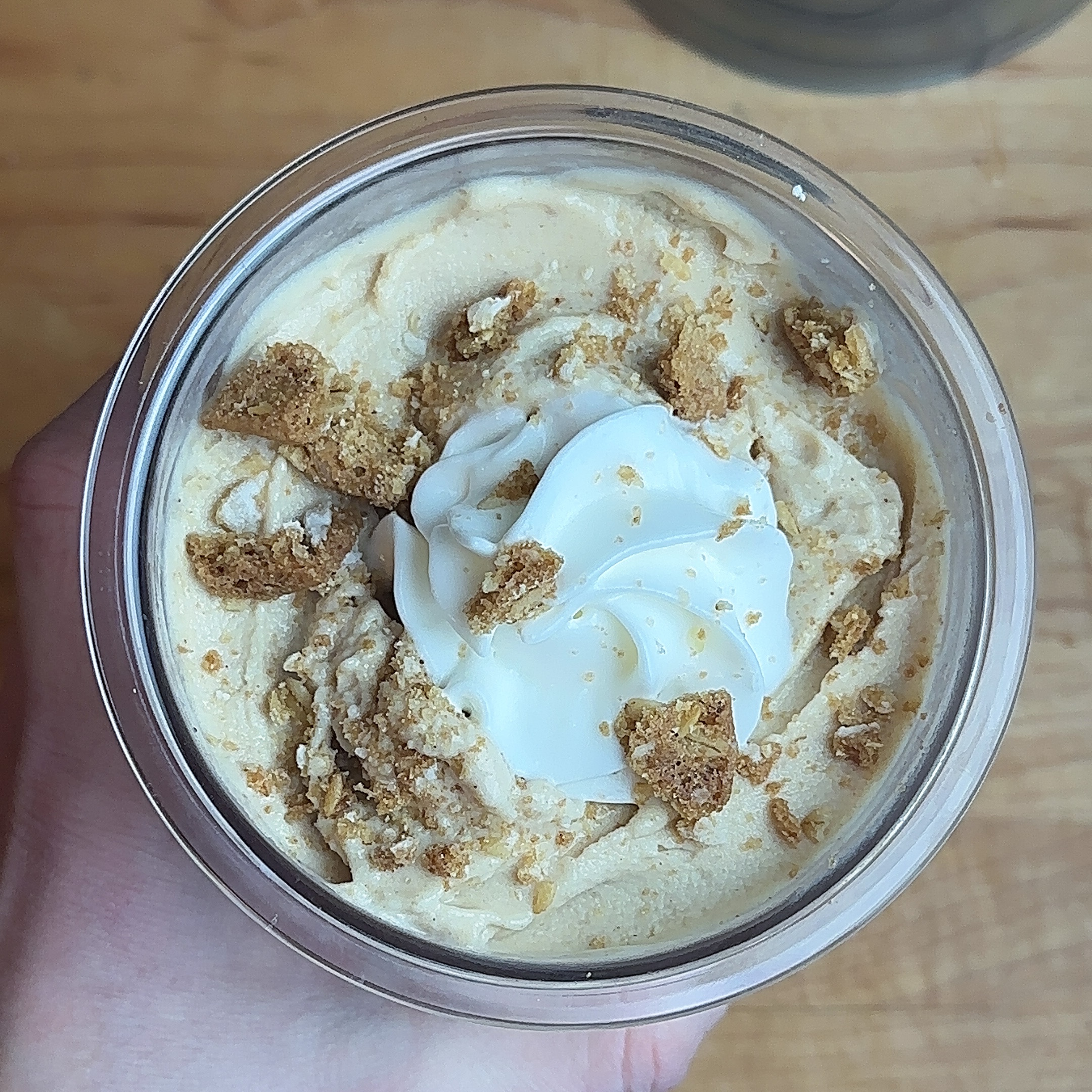 Oatmeal Cookie Protein Ice Cream