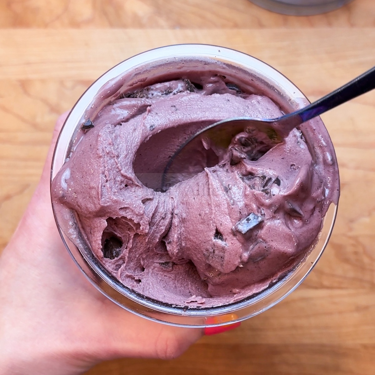 Chocolate Cherry Protein Ice Cream Chef Allie's Kitchen