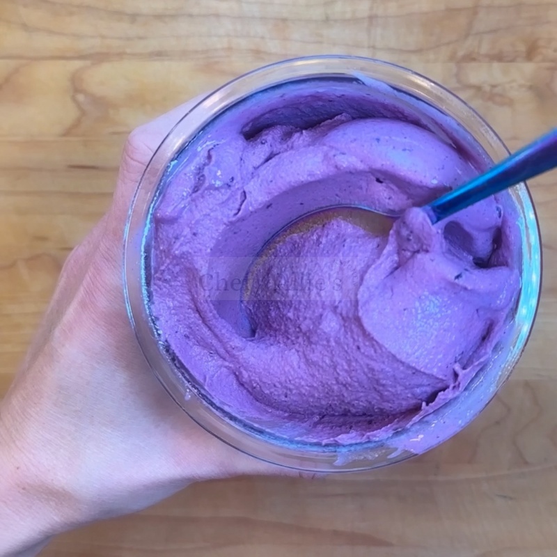 Lemon Berry Protein Ice Cream Chef Allie's Kitchen