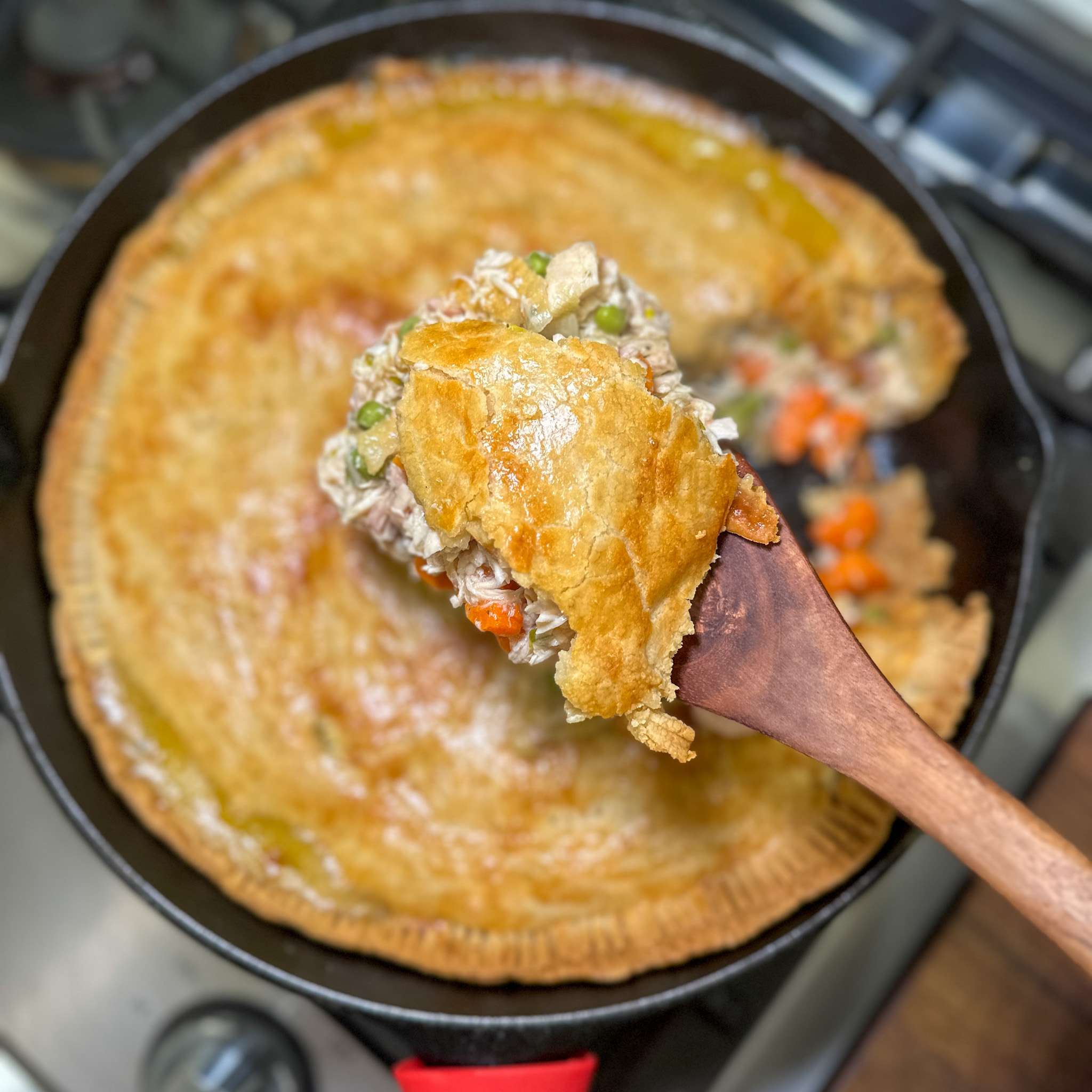 Chef Allie’s Chicken Pot Pie (not lightened)