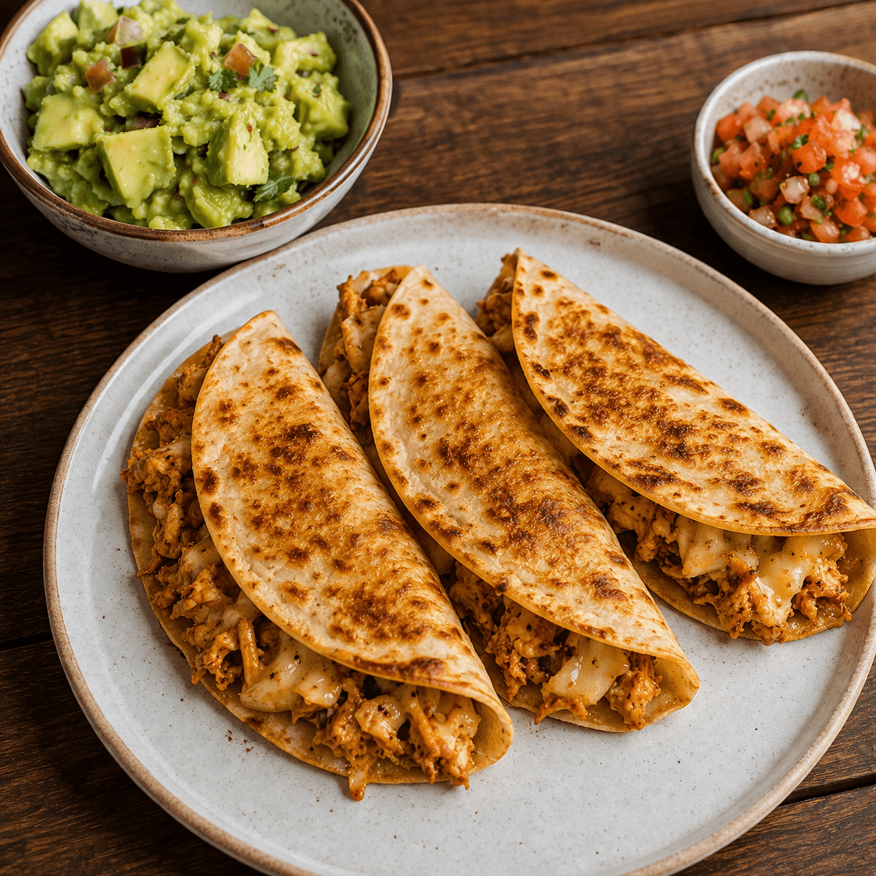  Chipotle Chicken Mini Street Tacos (High Protein + Low Net Carb)